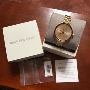 Micheal Kors brand new Gold watch